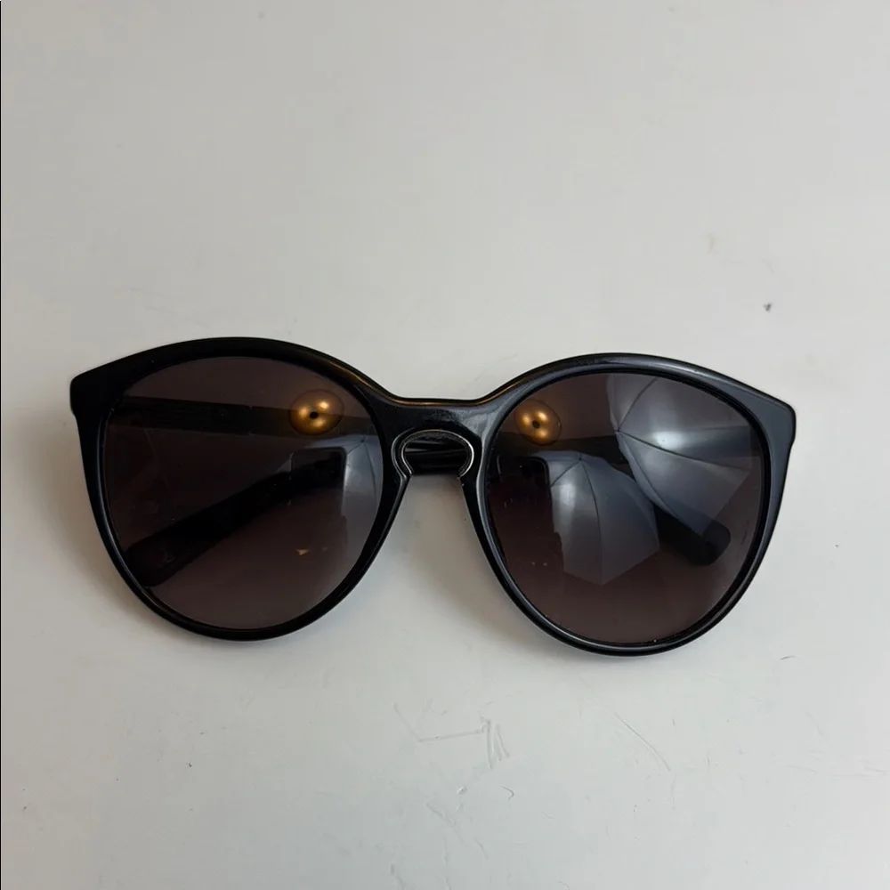 Christian Dior Entracte 1 Classic Black Sunglasses‎